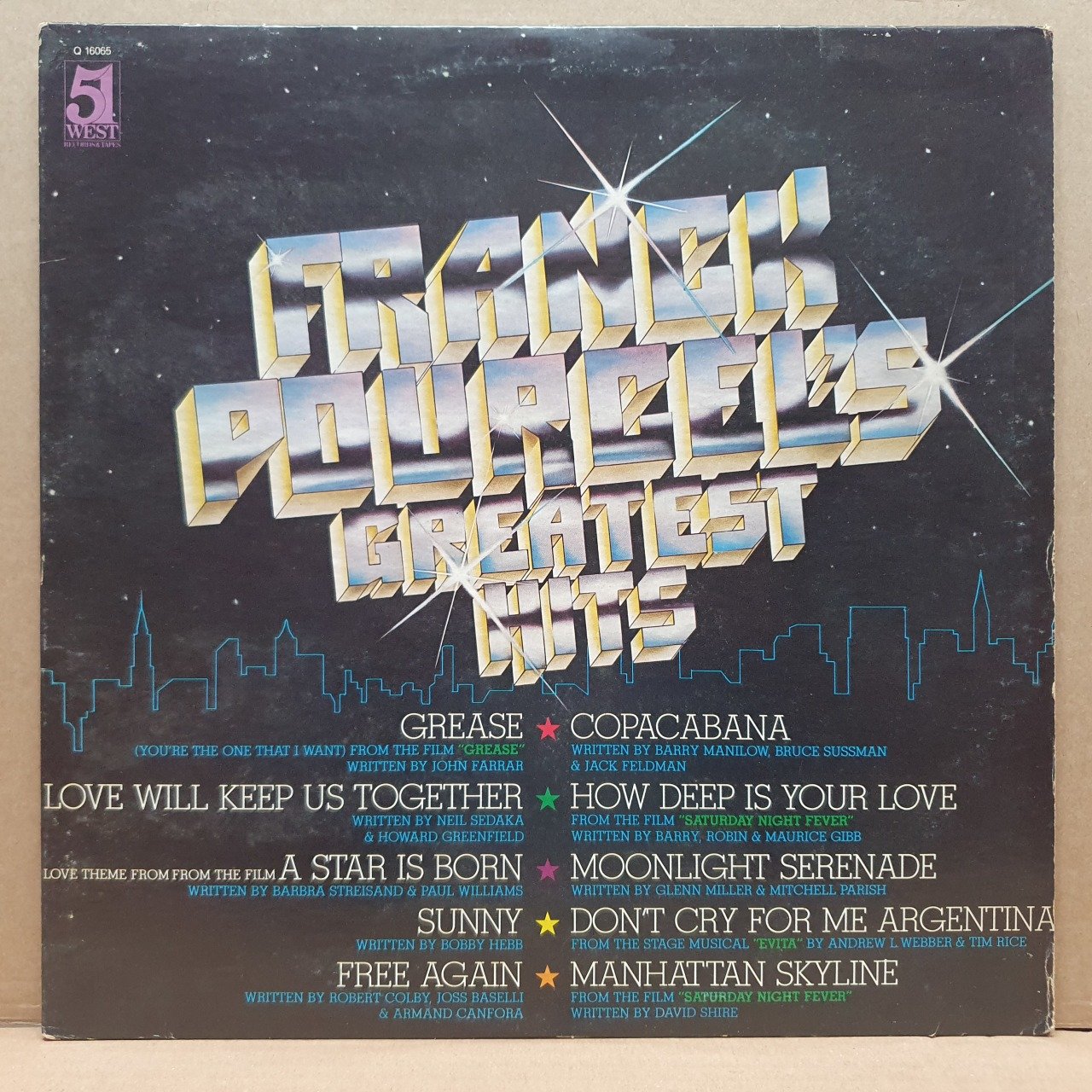FRANCK POURCEL - GREATEST HITS (1979) - LP 2.EL PLAK
