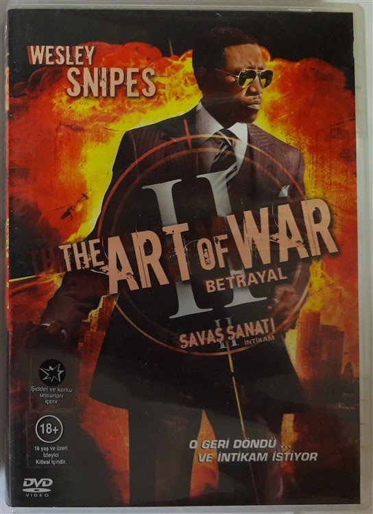 SAVAŞ SANATI II İNTİKAM - THE ART OF WAR II BETRAYAL - WESLEY SNIPES - DVD 2.EL