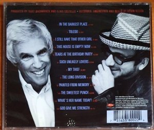 ELVIS COSTELLO WITH BURT BACHARACH - PAINTED FROM MEMORY (1998) - CD 2.EL