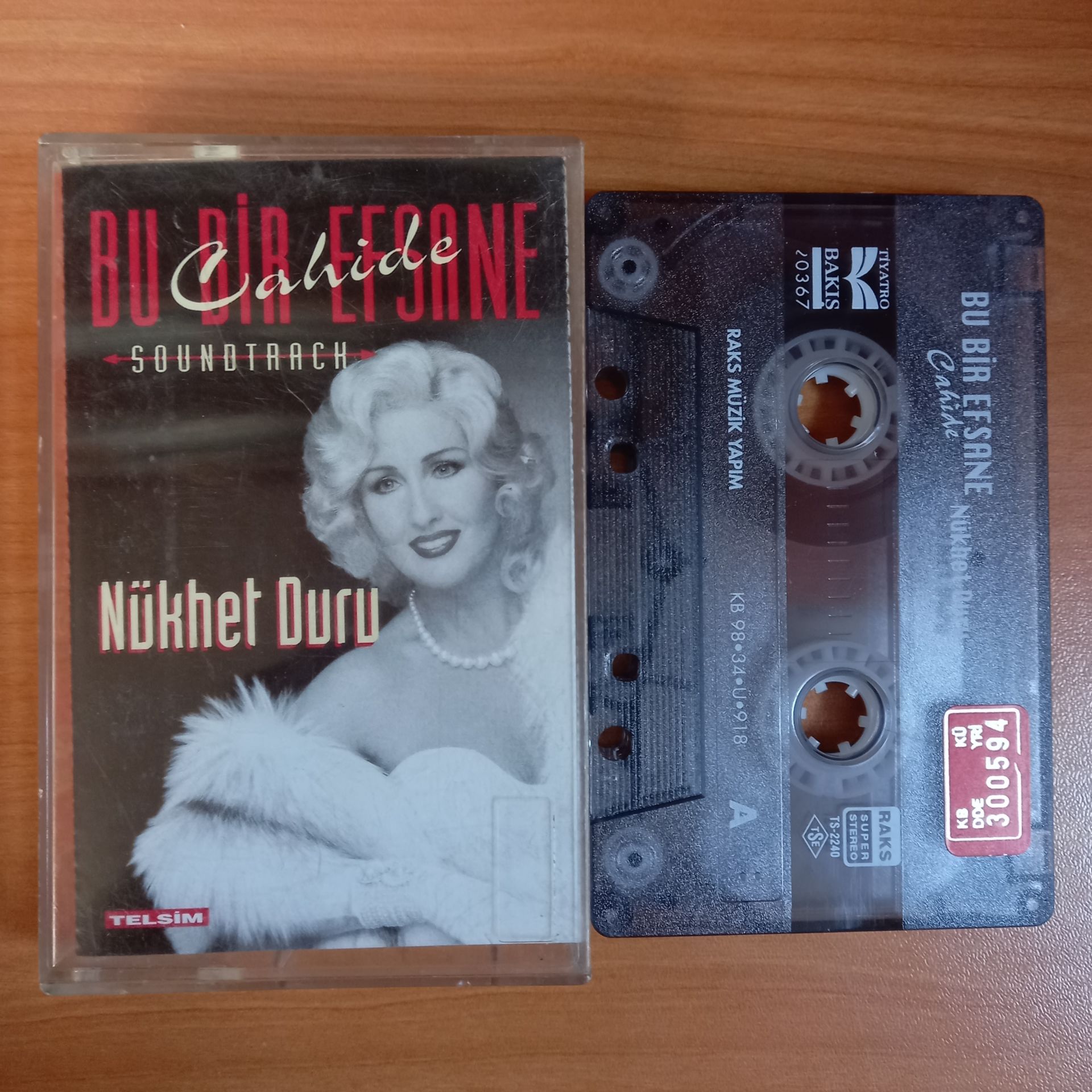 NÜKHET DURU - BU BİR EFSANE / CAHİDE (1998) - KASET 2.EL
