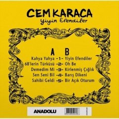 CEM KARACA - YİYİN EFENDİLER - LP 2016 SIFIR