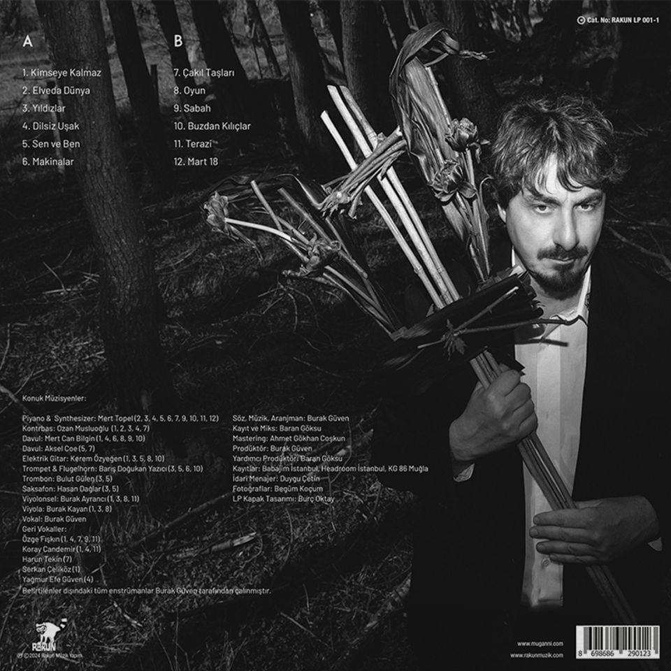 BURAK GÜVEN (MOR VE ÖTESİ) MUGANNİ - 18 (2024) - LP 2024 SIFIR PLAK