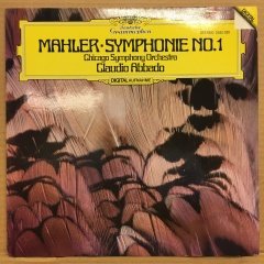 MAHLER SYMPHONY NO.1 CHICAGO SYM. ORC. CLAUDIO ABBADO DG 1982 2.EL PLAK
