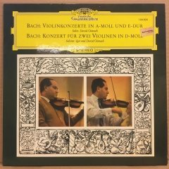 BACH VIOLIN CONCERTO IGOR & DAVID OISTRAKH 2.EL PLAK
