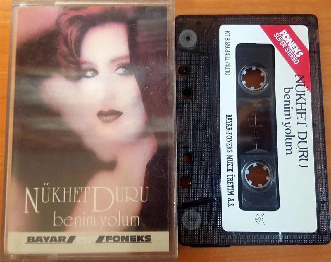 NÜKHET DURU - BENİM YOLUM (1989) BAYAR-FONEKS KASET 2.EL