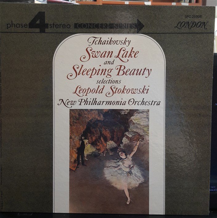 TCHAIKOVSKY: SWAN LAKE, SPEEPING BEAUTY, LEOPOLD STOKOWSKI - PLAK 2.EL PHASE4 STEREO