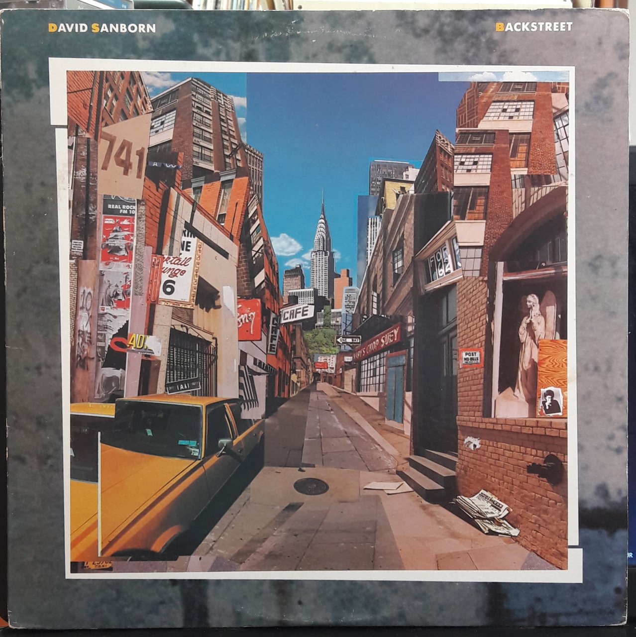 DAVID SANBORN - BACKSTREET (1983) - PLAK 2.EL