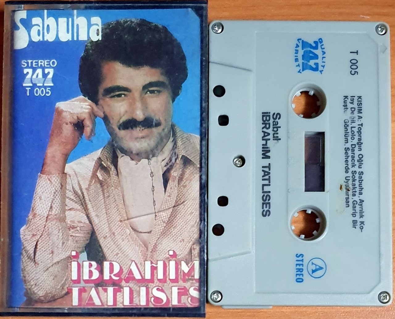 İBRAHİM TATLISES - SABUHA - KASET 747 / MADE IN SAUDI ARABIA 2.EL