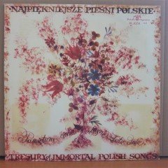 TRESURY OF IMMORTAL POLISH SONGS - LP 2.EL PLAK
