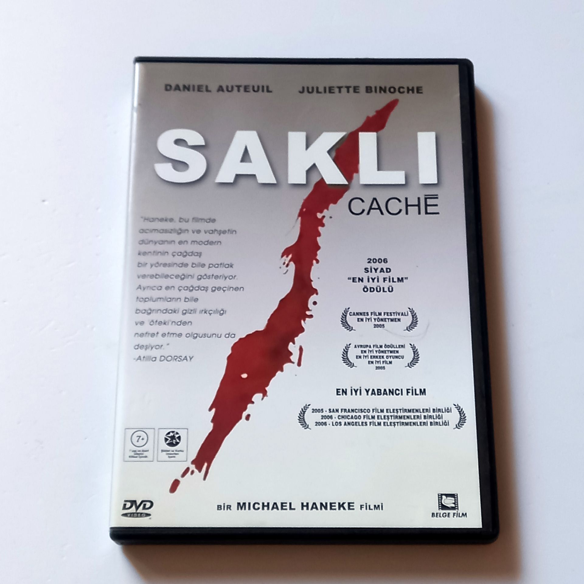 SAKLI / CACHE - DANIEL AUTEUIL, JULIETE BINOCHE - YÖN.: MICHAEL HANEKE - DVD 2. EL