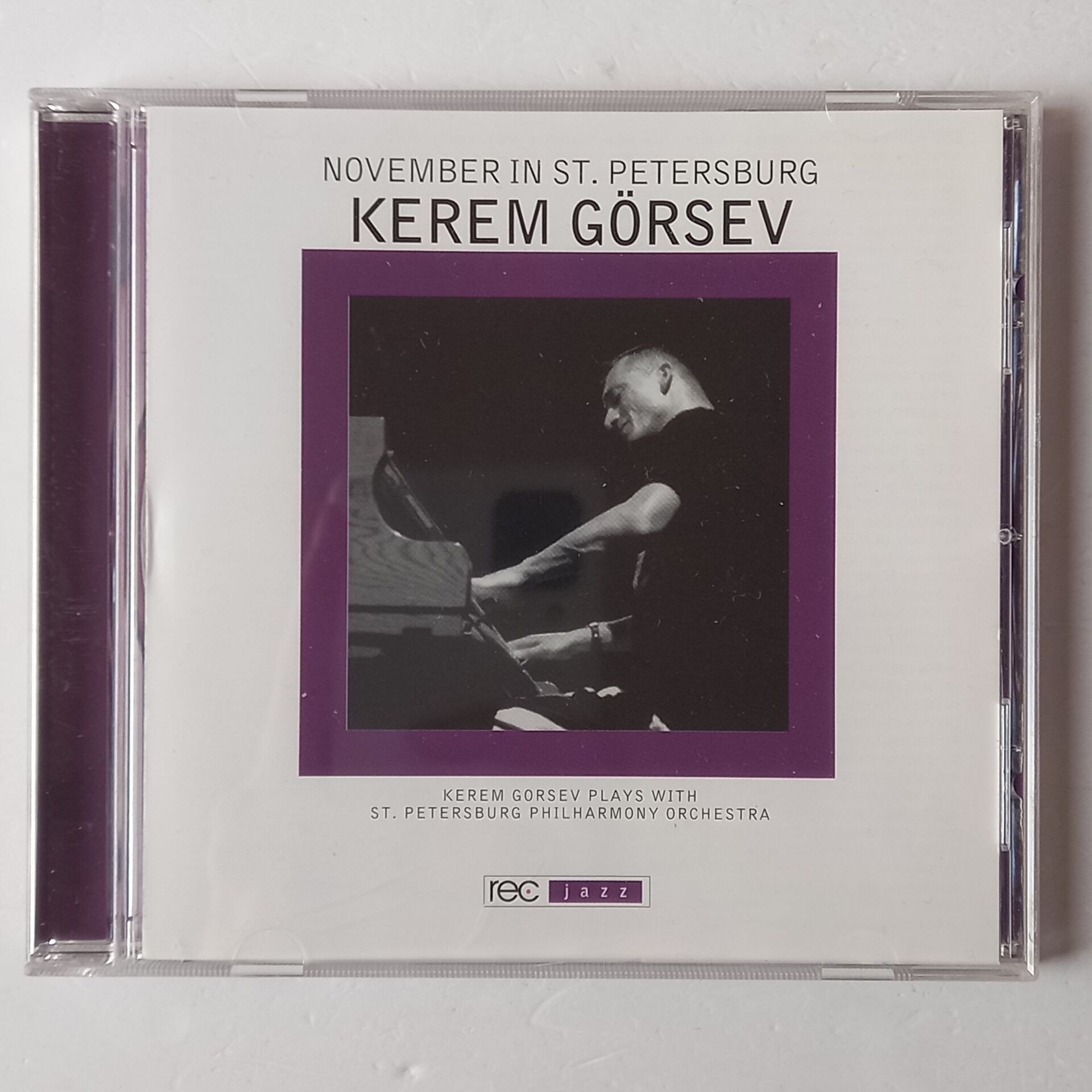 KEREM GÖRSEV WITH ST. PETERSBURG PHILHARMONY ORCHESTRA – NOVEMBER IN ST. PETERSBURG (2000) - CD 2006 REISSUE 2.EL