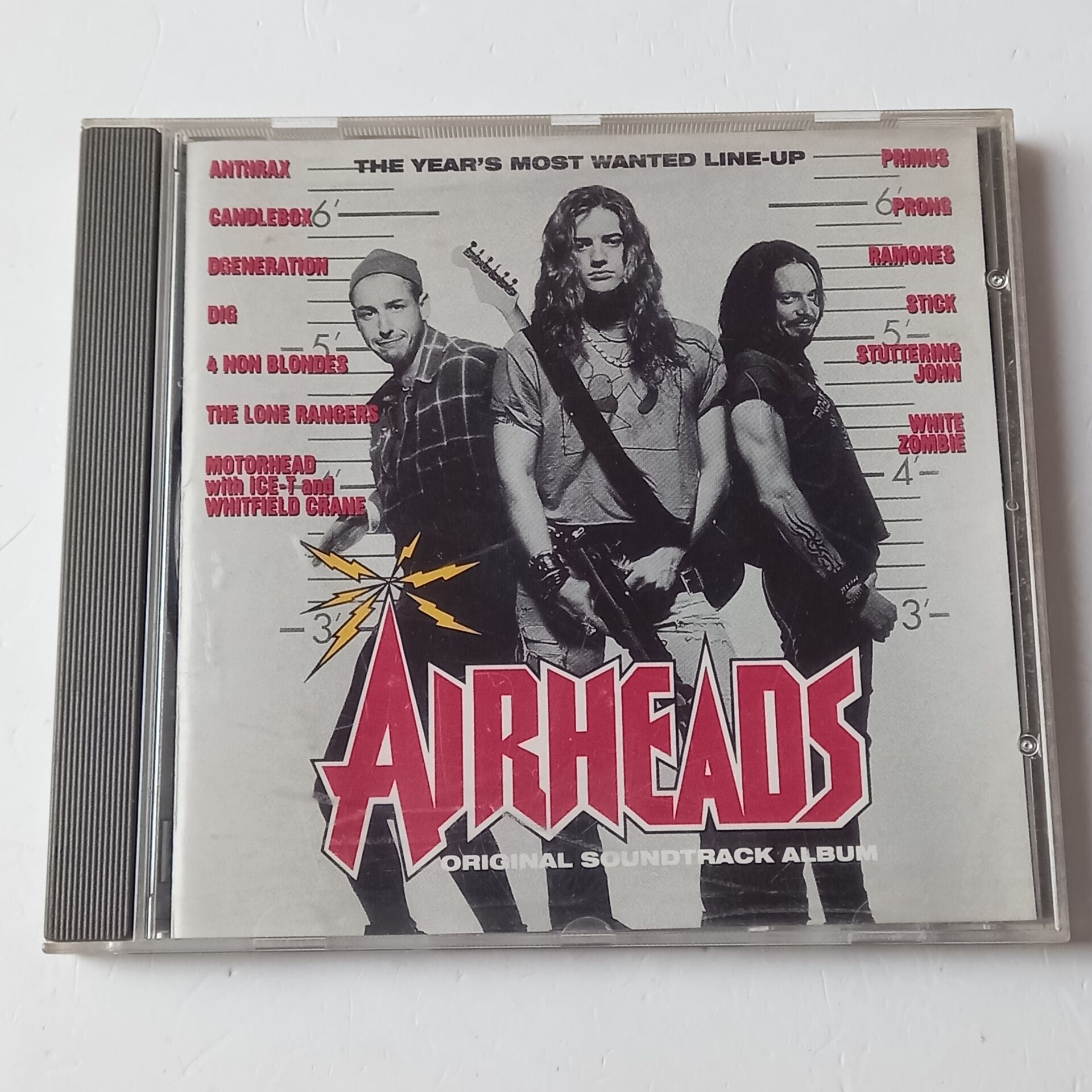 AIRHEADS / ORIGINAL SOUNDTRACK ALBUM (1994) - CD 2.EL