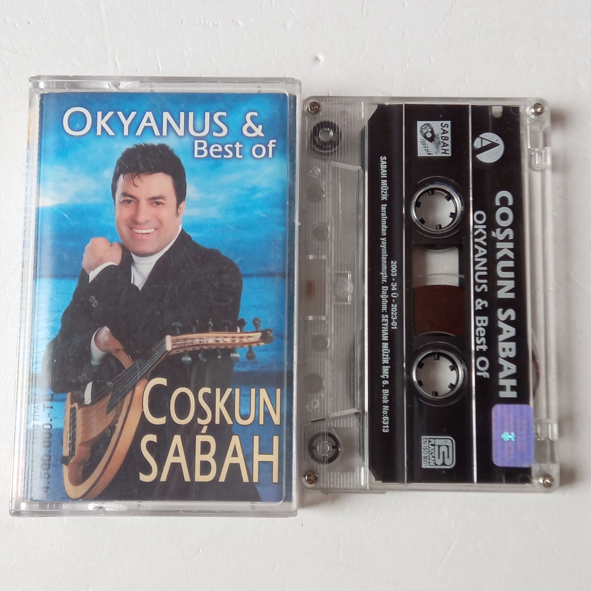 COŞKUN SABAH - OKYANUS & BEST OF (2003) - KASET 2.EL