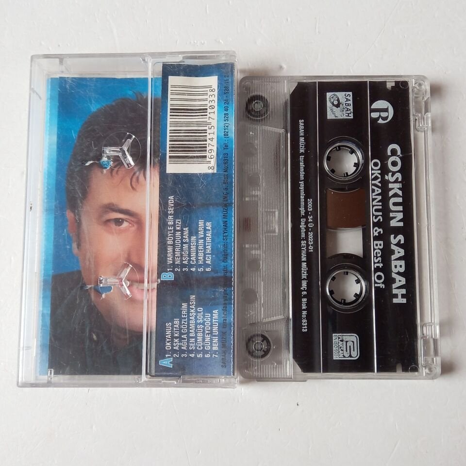COŞKUN SABAH - OKYANUS & BEST OF (2003) - KASET 2.EL