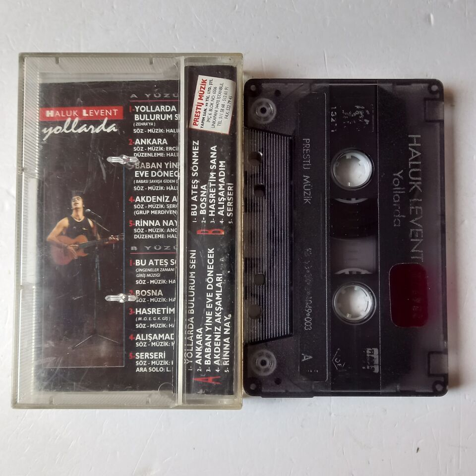 HALUK LEVENT – YOLLARDA / BU ATEŞ SÖNMEZ (1993) - KASET 2.EL