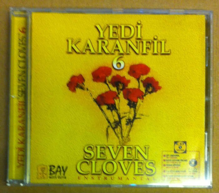 YEDİ KARANFİL 6 ENSTRUMANTAL CD 2.EL