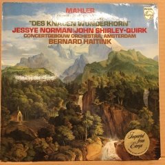 MAHLER SONGS FROM ''DES KNABEN WUNDERHORN'' JESSYE NORMAN JOHN SHIRLEY-QUIRK BERNARD HAITINK 1977 2.EL PLAK