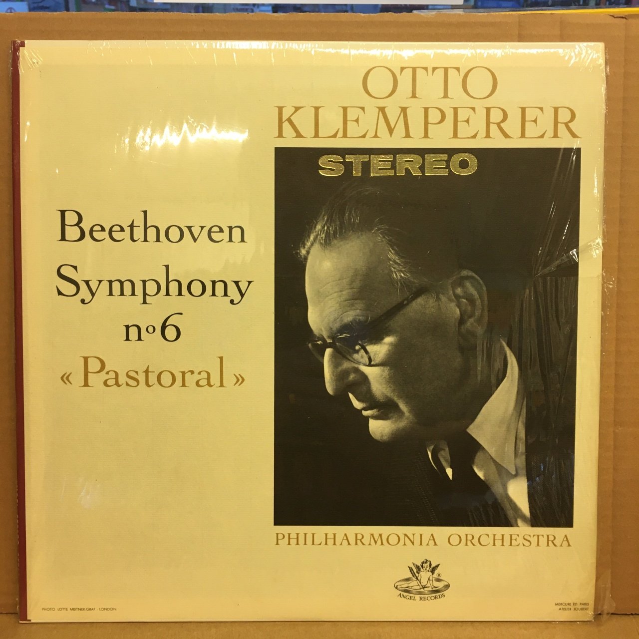 BEETHOVEN SYPMHONY NO 6 PASTORAL OTTO KLEMPERER 2.EL PLAK