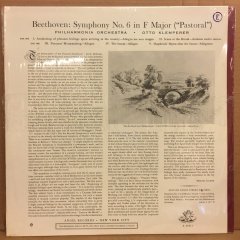 BEETHOVEN SYPMHONY NO 6 PASTORAL OTTO KLEMPERER 2.EL PLAK