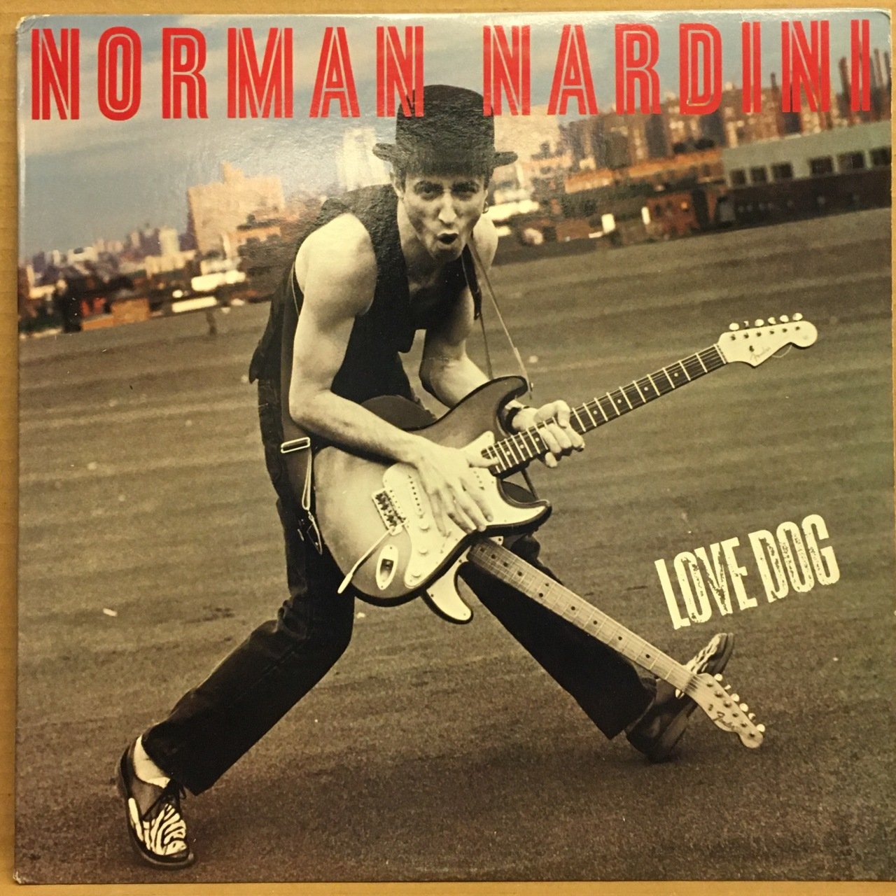 NOMRAN NARDINI - LOVE DOG 1987 2.EL PLAK ROCK'N ROLL
