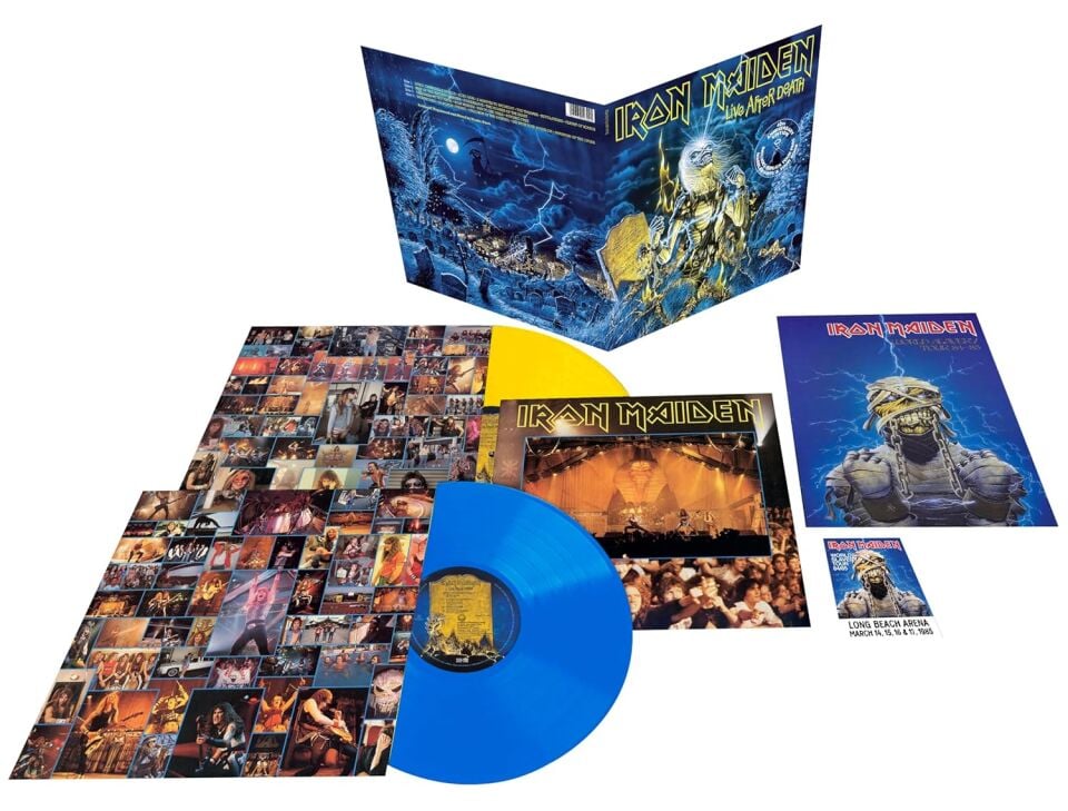 IRON MAIDEN - LIVE AFTER DEATH (1985) - 2xLP 2025 40TH ANNIVERSARY COLOURED EDITION SIFIR PLAK