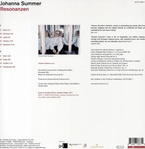 JOHANNA SUMMER - RESONANZEN (2023) - LP 180GR ACT MUSIC SIFIR PLAK