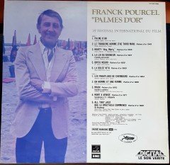 FRANCK POURCEL - PALMES D'OR PLAK 2.EL YERLİ BASKI