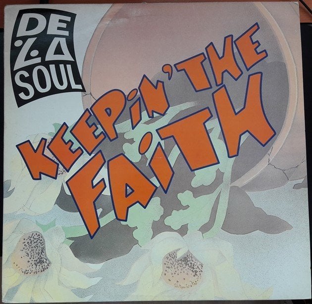 DE LA SOUL - KEEPIN' THE FAITH (1991) - 12'' MAXI SINGLE PLAK 2.EL