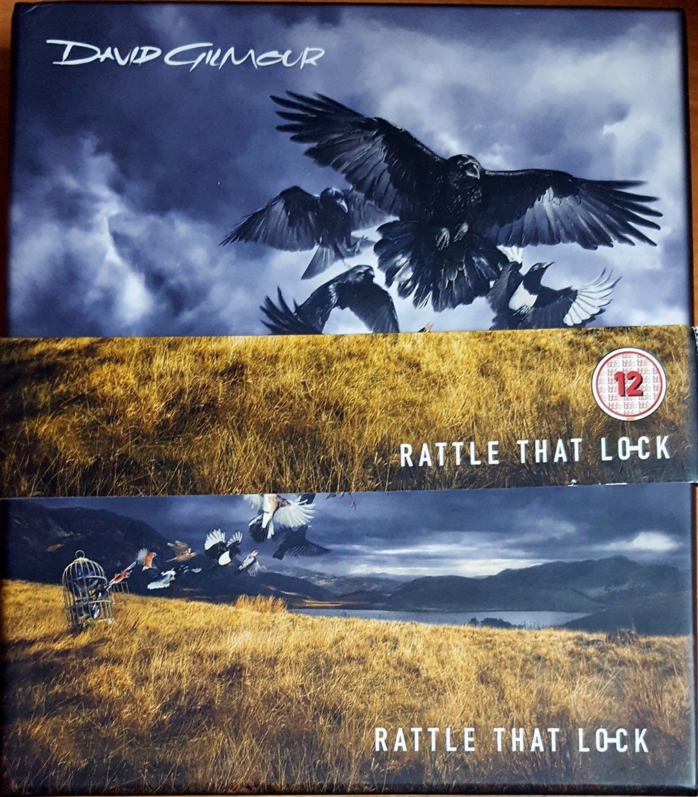 DAVID GILMOUR - RATTLE THAT LOCK (2015) DELUXE EDITION BOX SET CD+BLU-RAY 2.EL