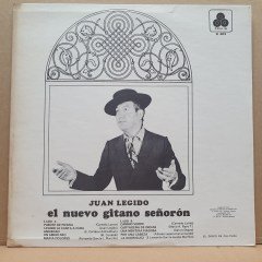 JUAN LEGIDO - EL NUEVO GITANO SENORON (1972) - LP 2.EL PLAK