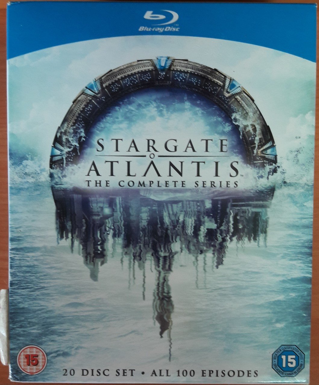 STARGATE ATLÅNTIS THE COMPLETE SERIES - 20BLU-RAY 2.EL TR ALTYAZI YOKTUR