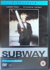 SUBWAY - CHRISTOPHER LAMBERT - ISABELLE ADJANI - LUC BESSON - DVD 2.EL