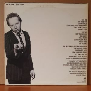 JOE JACKSON - LOOK SHARP (1979) - LP 2.EL PLAK