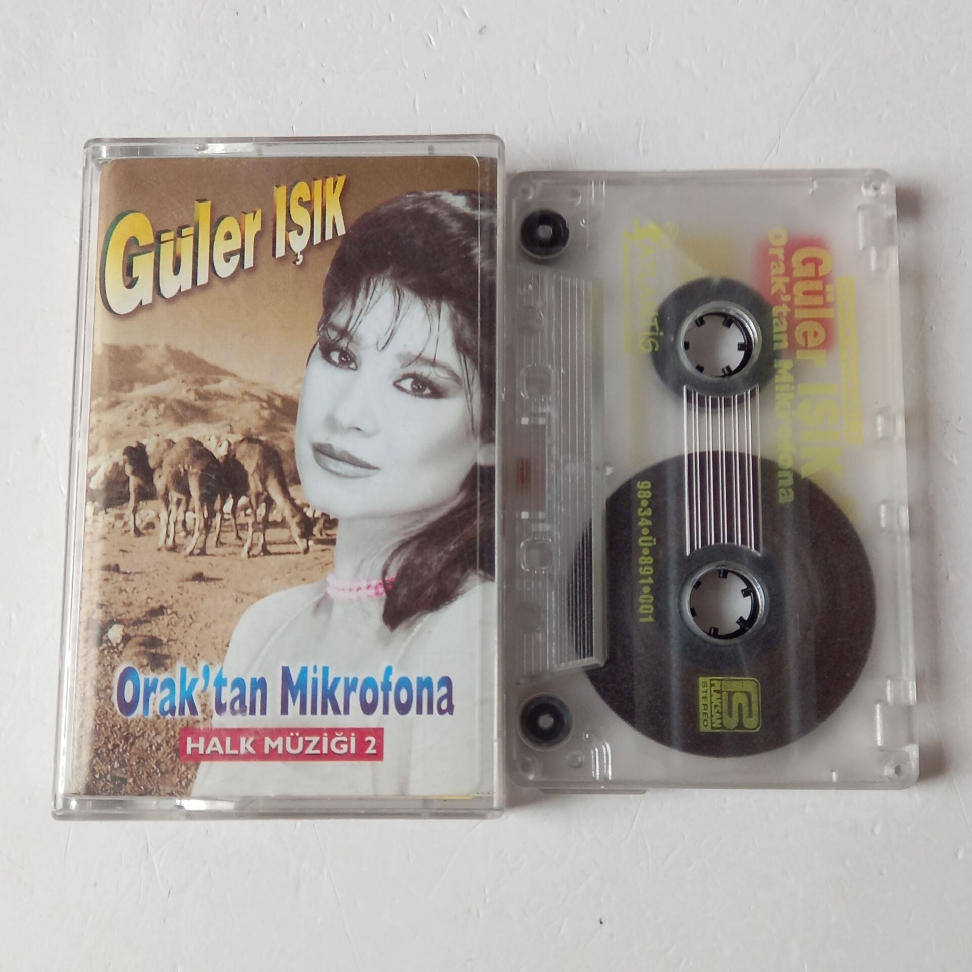 GÜLER IŞIK - ORAK'TAN MİKROFONA / HALK MÜZİĞİ 2 (1998) - KASET 2.EL