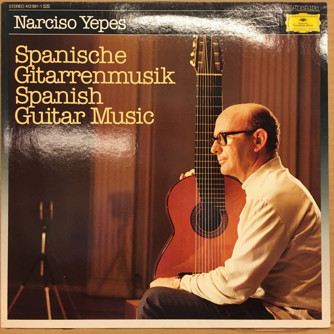NARCISO YEPES SPANISH GUITAR MUSIC MUDARRA, SANZ, TARREGA, ALBENIZ, GRANADOS, DE FALLA.. 1985 2.EL PLAK