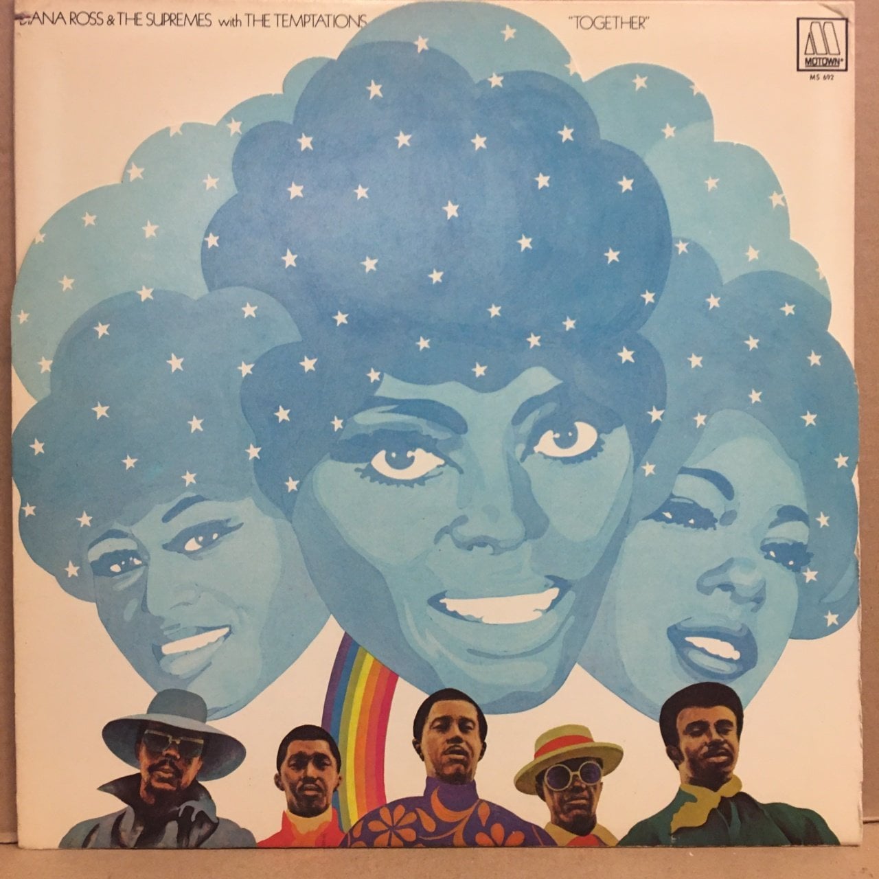 DIANA ROSS & SUPREMES & TEMPTATIONS - TOGETHER (1969) 2.EL PLAK