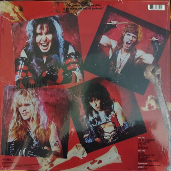 W.A.S.P. – W.A.S.P. (1984) - LP 2025 HALF SPEED MASTER REISSUE SIFIR PLAK