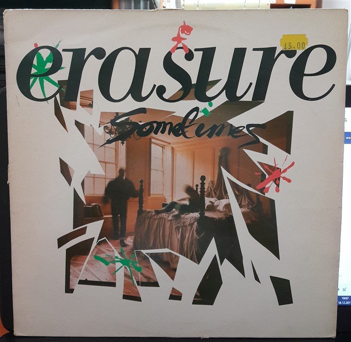 ERASURE - SOMETIMES (1986) - 12'' MAXI SINGLE PLAK 2.EL