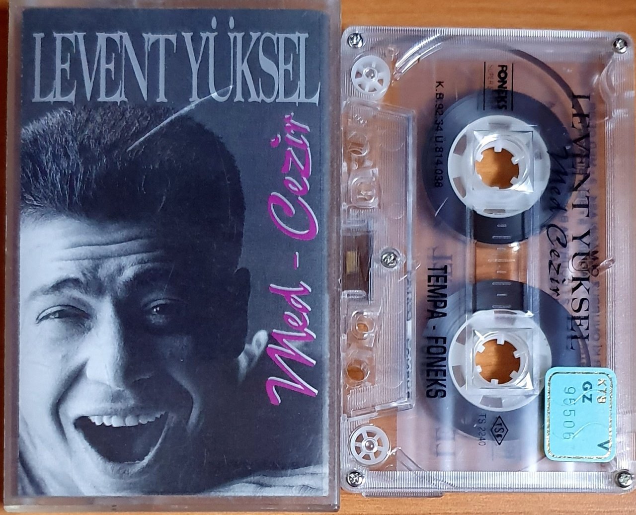 LEVENT YÜKSEL - MED CEZİR (1992) - KASET TEMPA / FONEKS 2.EL