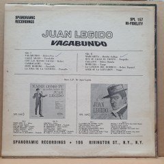 JUAN LEGIDO - VAGABUNDO (1966) - LP 2.EL PLAK