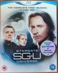 STARGATE UNIVERSE SG U - THE COMPLETE FIRST SEASON - 5BLU-RAY 2.EL TR ALTYAZI YOKTUR