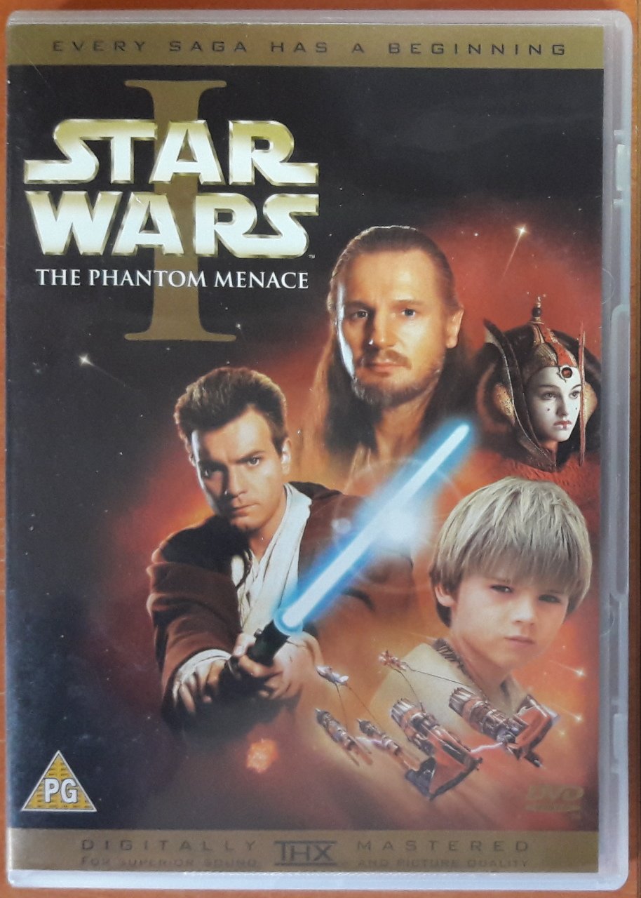 STAR WARS I THE PHANTOM MENACE - LIAM NEESON - EWAN McGREGOR - NATALIE PORTMAN - GEORGE LUCAS - 2DVD 2.EL TR ALTYAZI YOKTUR