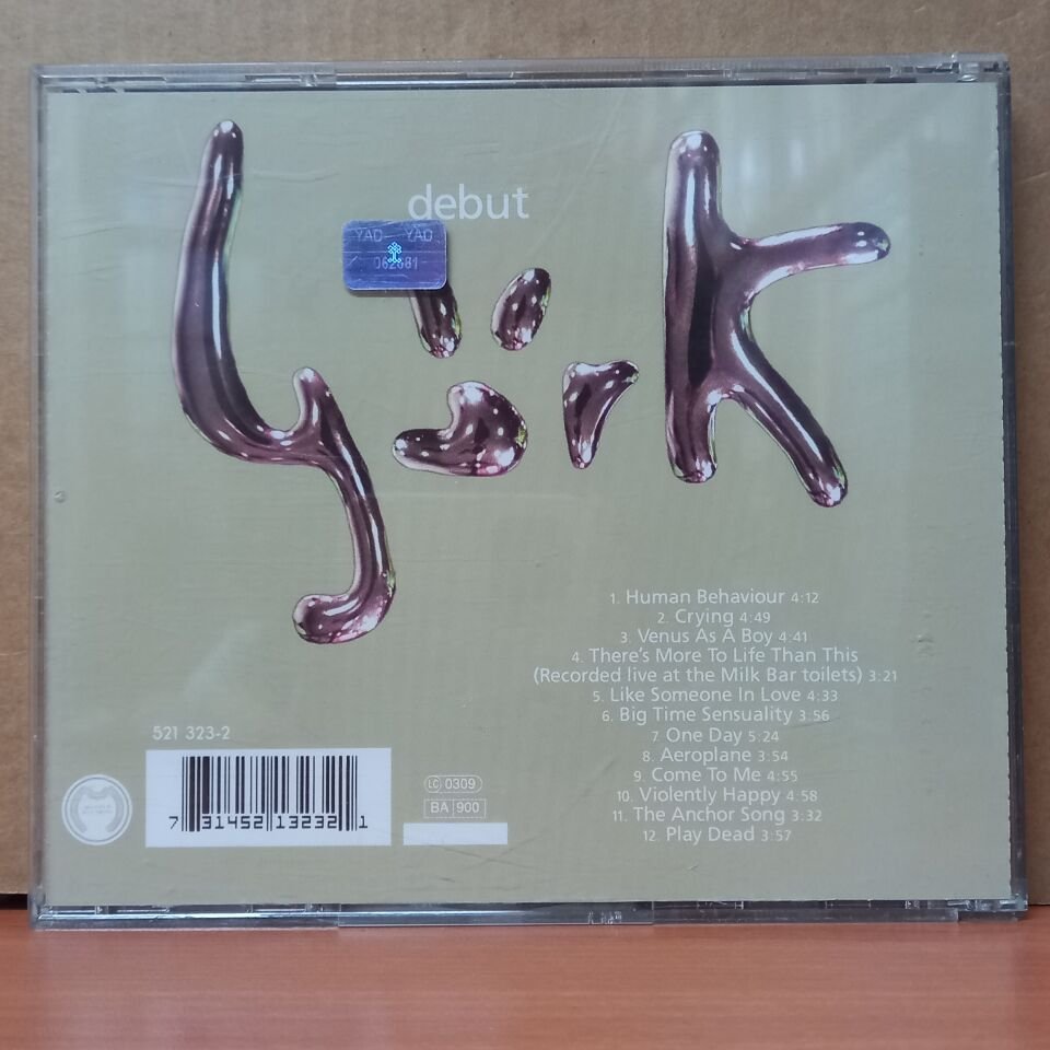 BJÖRK - DEBUT (1993) - CD 2.EL