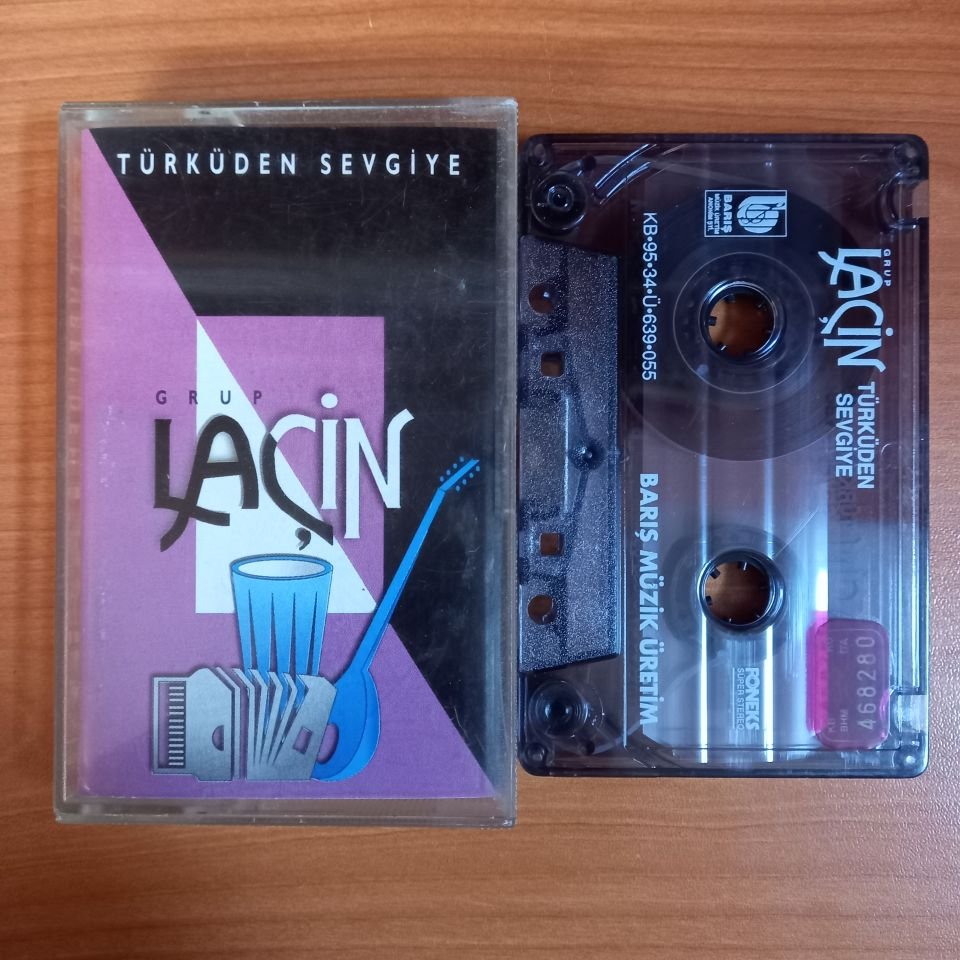 GRUP LAÇİN - TÜRKÜDEN SEVGİYE (1995) - KASET 2.EL