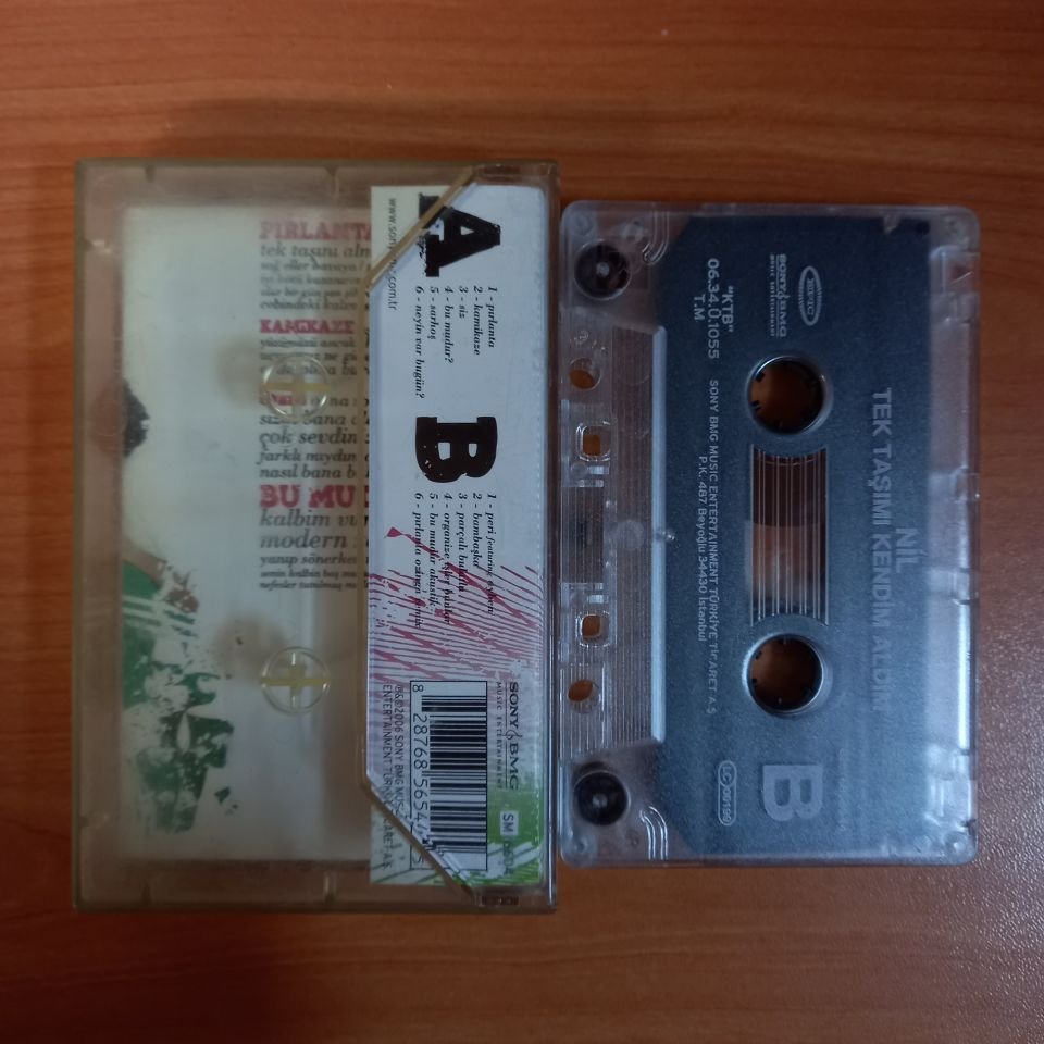 NİL KARAİBRAHİMGİL - TEK TAŞIMI KENDİM ALDIM (2006) - KASET 2.EL
