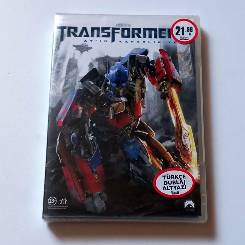 TRANSFORMERS AY'IN KARANLIK YÜZÜ - SHIA LABEOUF, JOSH DUHAMEL - YÖN.: MICHAEL BAY - DVD AMBALAJINDA SIFIR