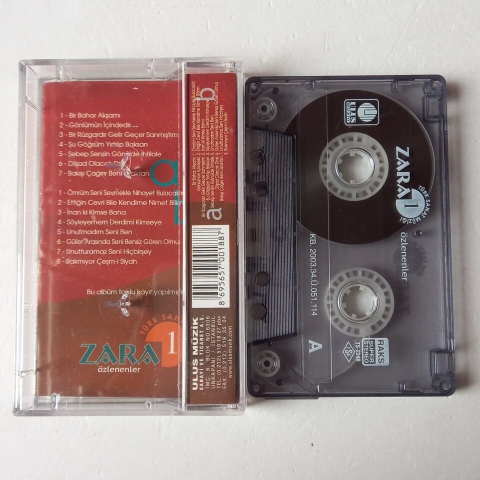 ZARA - ÖZLENENLER 1 (2003) - KASET 2.EL