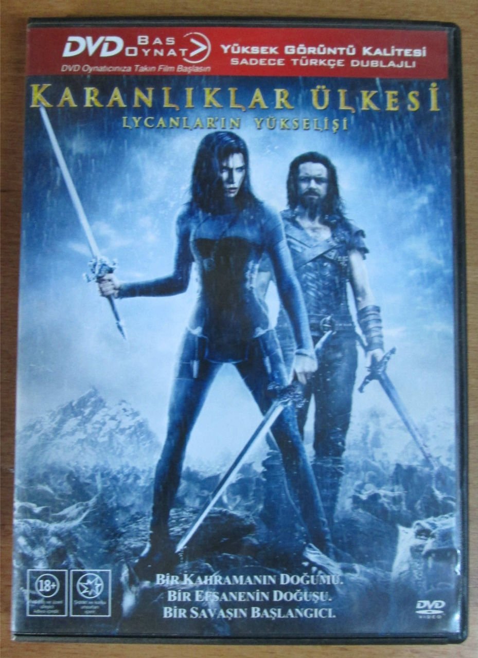 KARANLIKLAR ÜLKESİ LYCANLARIN YÜKSELİŞİ DVD 2.EL