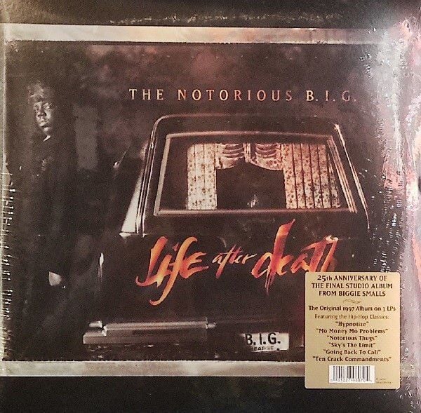 THE NOTORIOUS B.I.G. - LIFE AFTER DEATH (1997) - 3xLP 2022 SILVER COLOURED 25TH ANNIVERSARY EDITION SIFIR PLAK