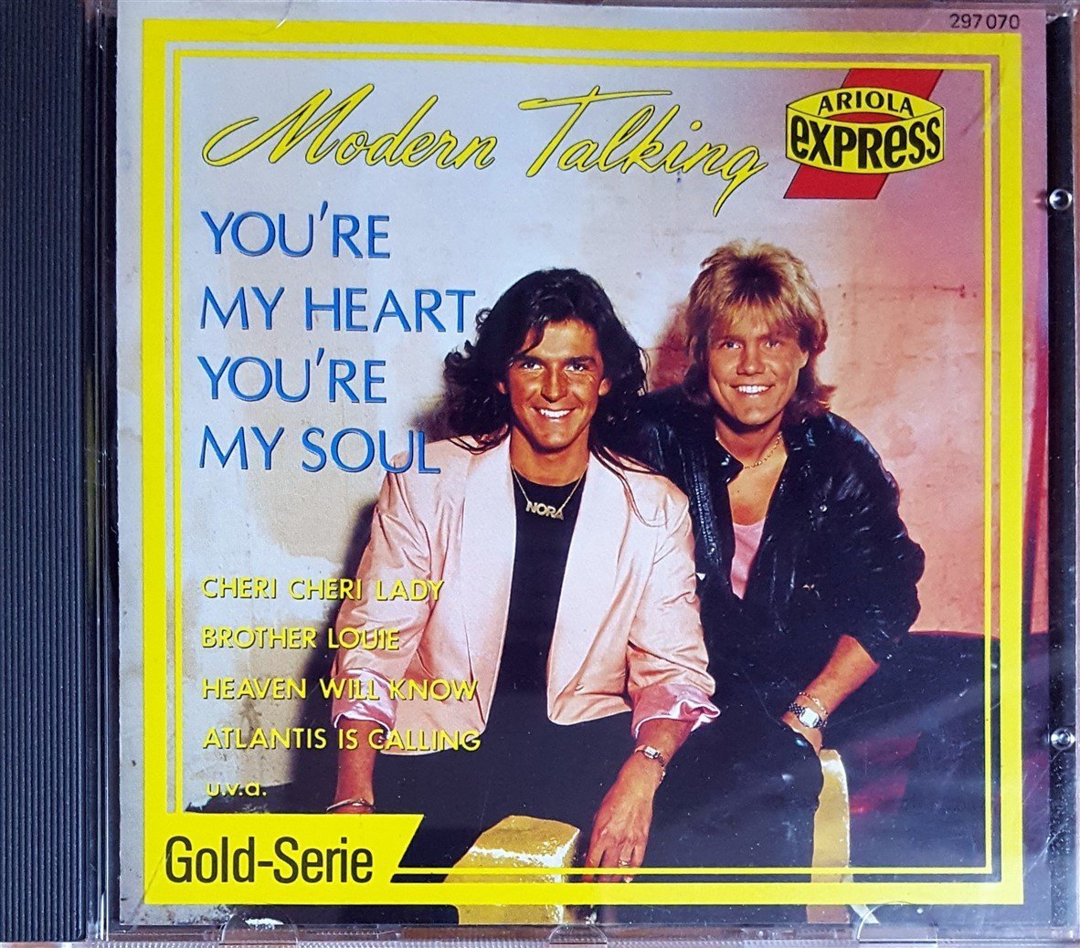 MODERN TALKING - YOU'RE MY HEART YOU'RE MY SOUL (1988) ARIOLA EXPRESS GOLD-SERIE CD 2.EL